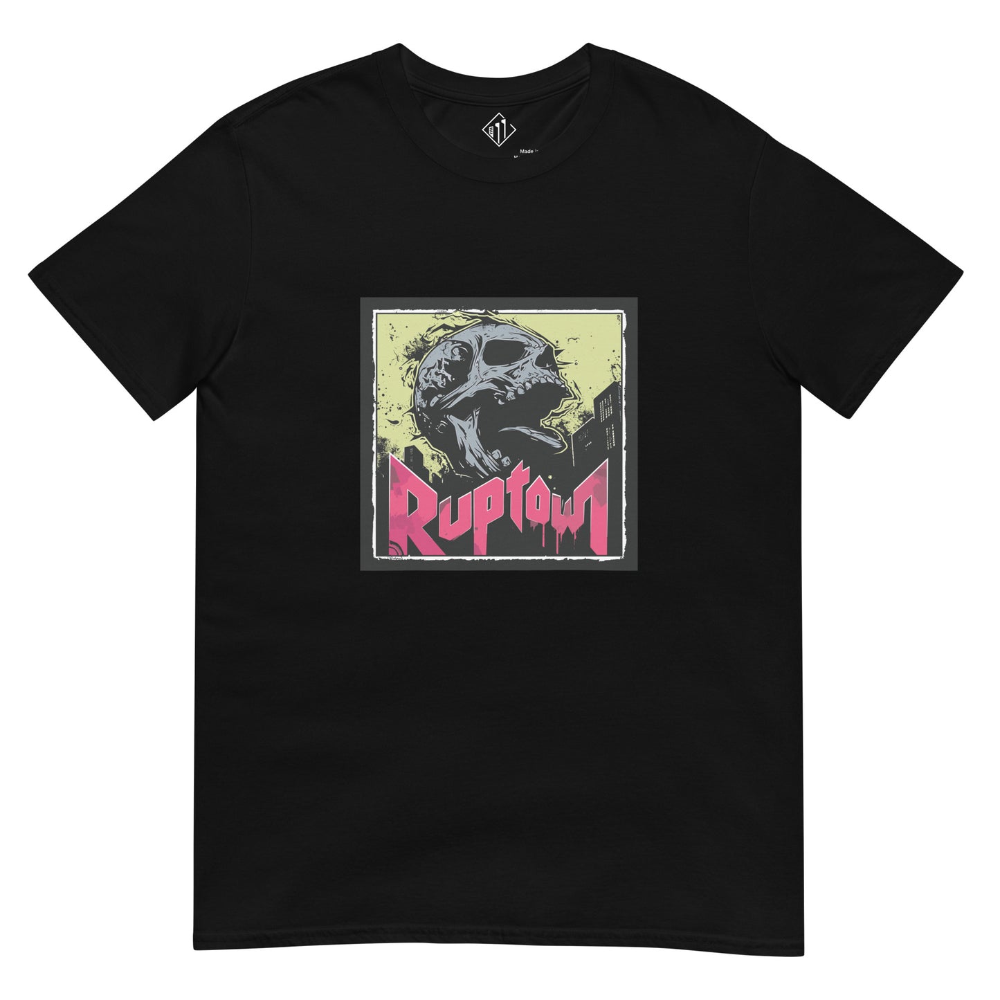 Graphic T-Shirt Skull Black